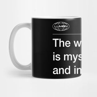 The Work Is Mysterious And Important - Lumon Mug